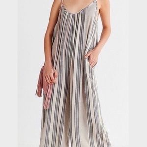 Urban Outfitters Striped Linen Jumper